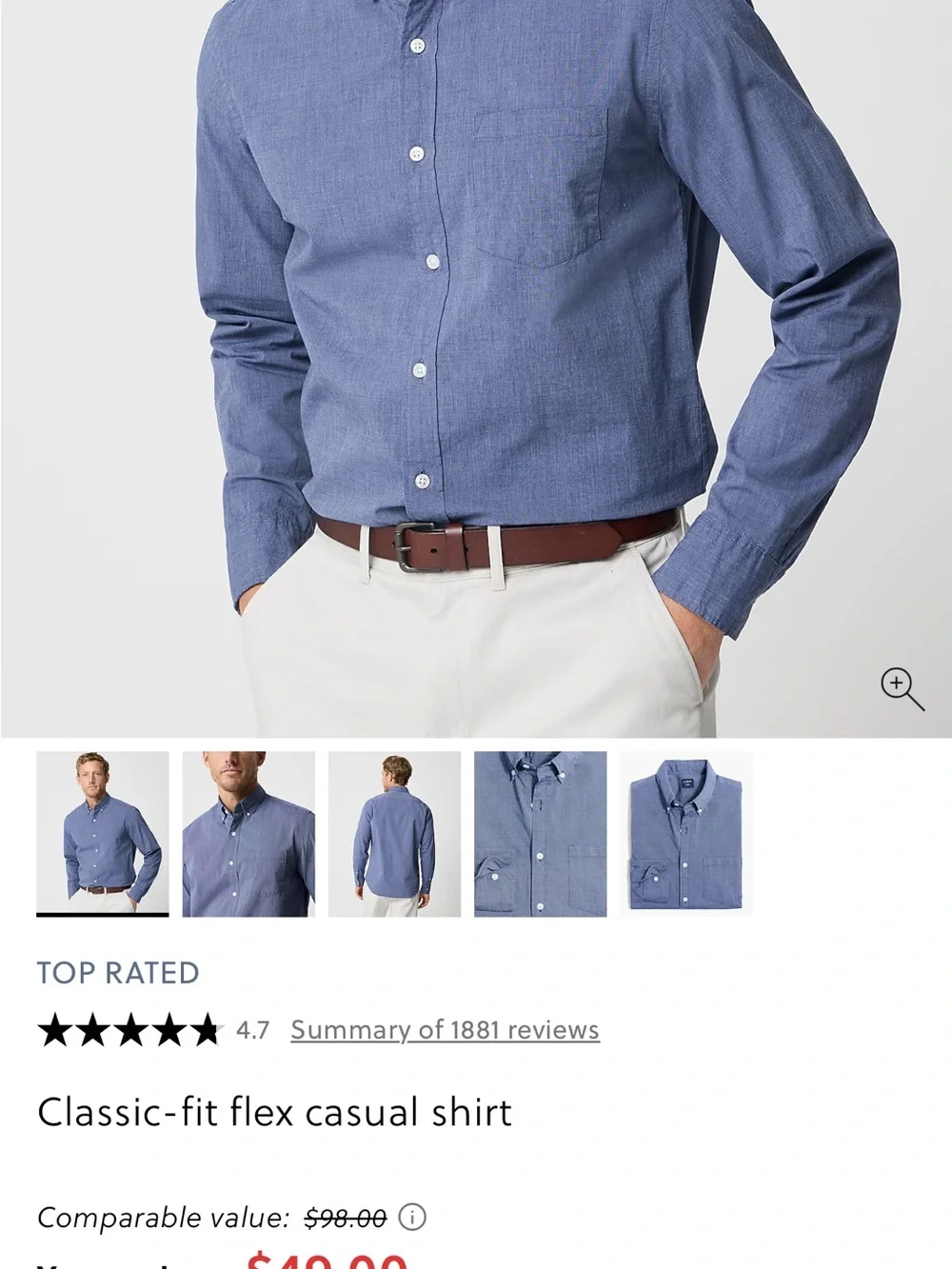 J. Crew crew men